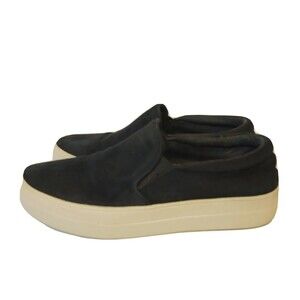 Steve Madden Leather Black Size 8M Women's Sneakers